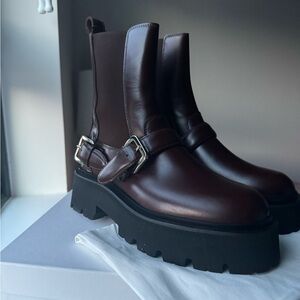 Sandro Helen Leather ankle boots